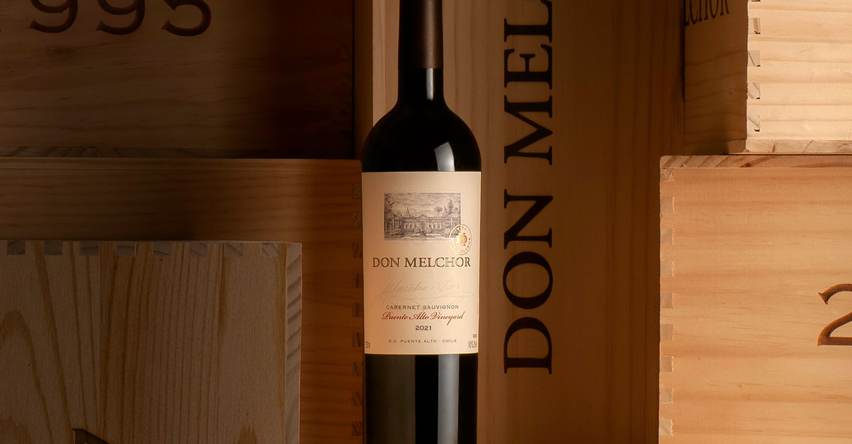 James Suckling distingue a </br>Don Melchor 2021 con 99 puntos